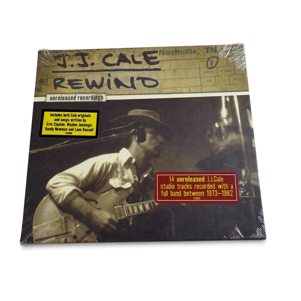 JJ Cale Rewind Unreleased Recordings CD 2007 Time Life M19532 Sealed New